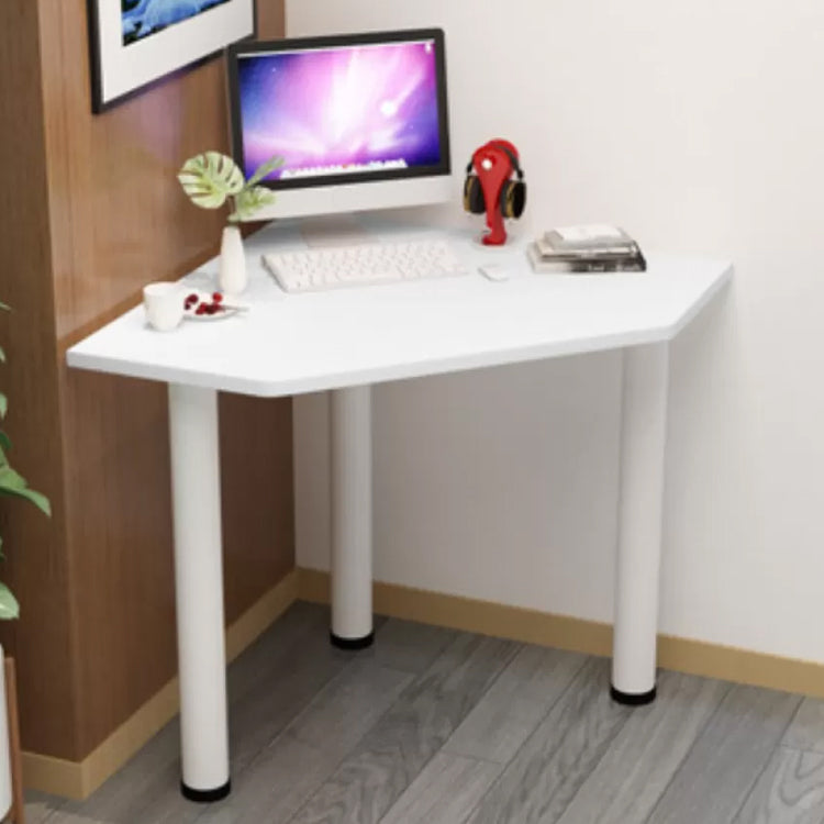 Wooden Writing Desk Contemporary Office Desk with Metal Legs