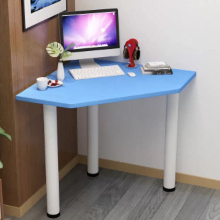 Wooden Writing Desk Contemporary Office Desk with Metal Legs