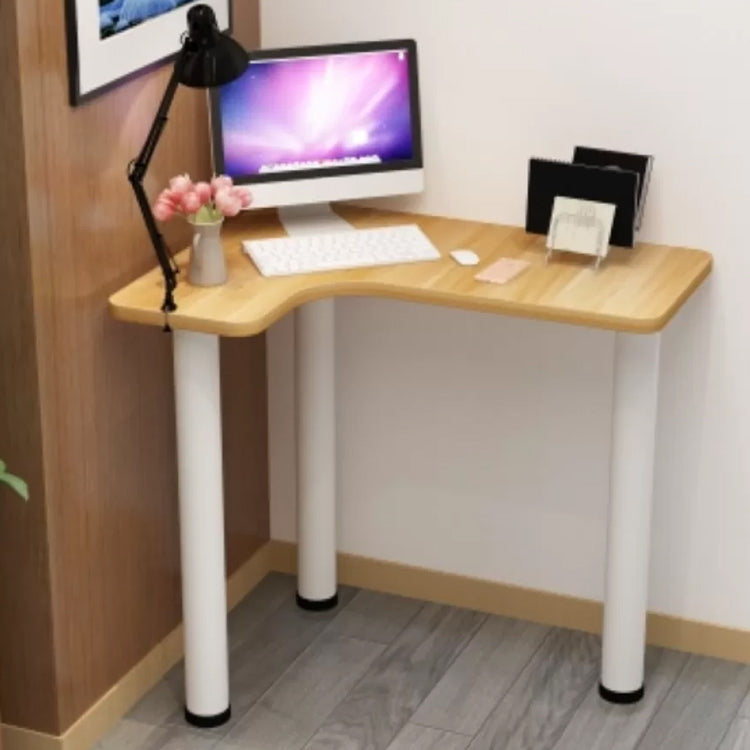 Wooden Writing Desk Contemporary Office Desk with Metal Legs