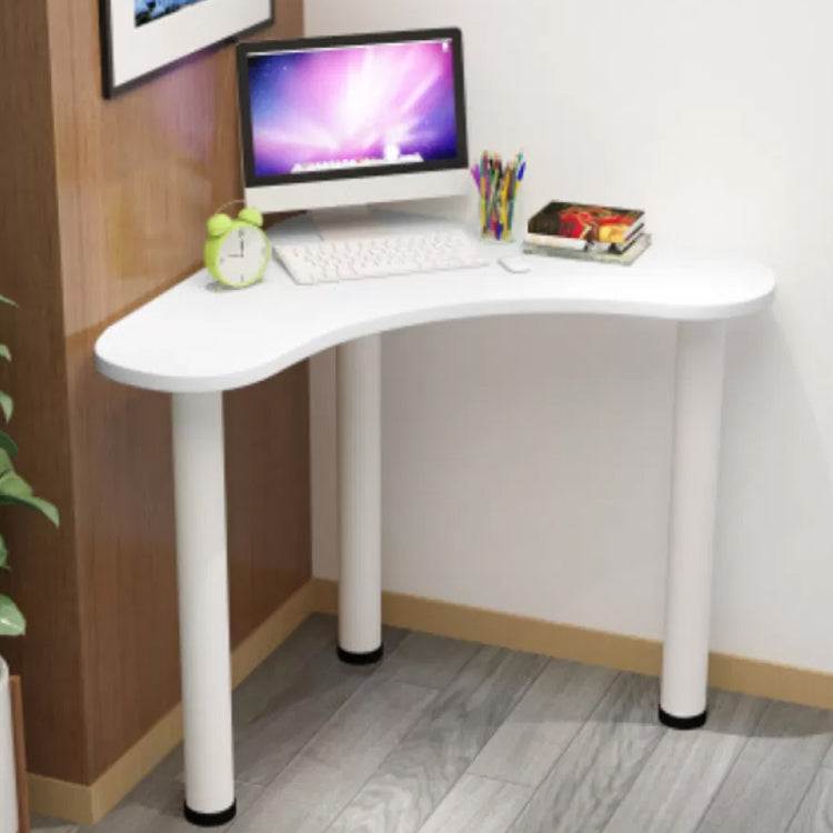 Wooden Writing Desk Contemporary Office Desk with Metal Legs