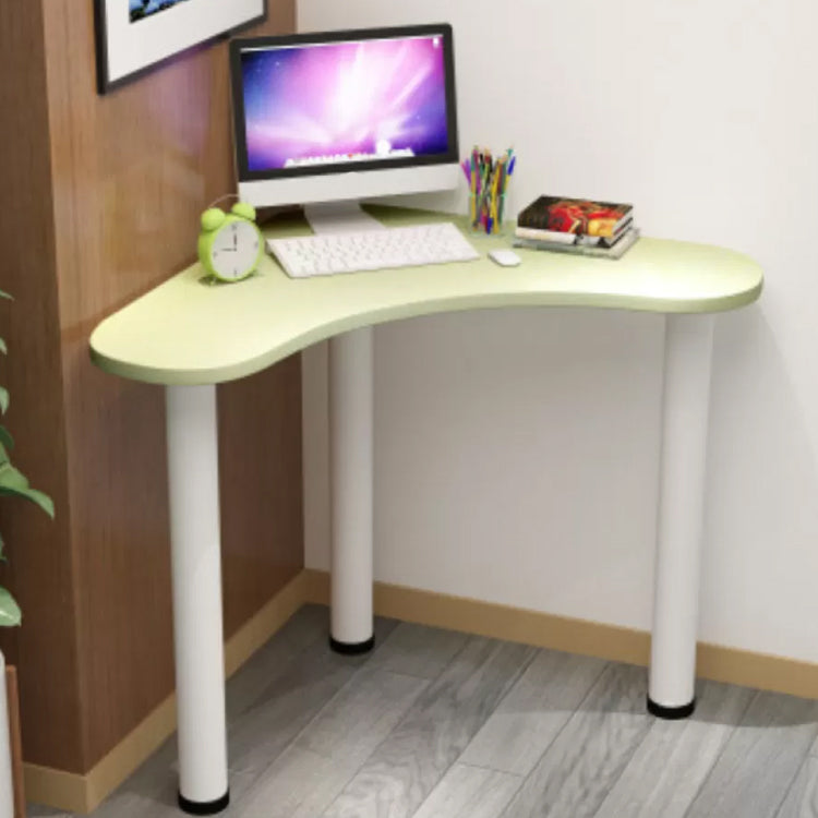 Wooden Writing Desk Contemporary Office Desk with Metal Legs