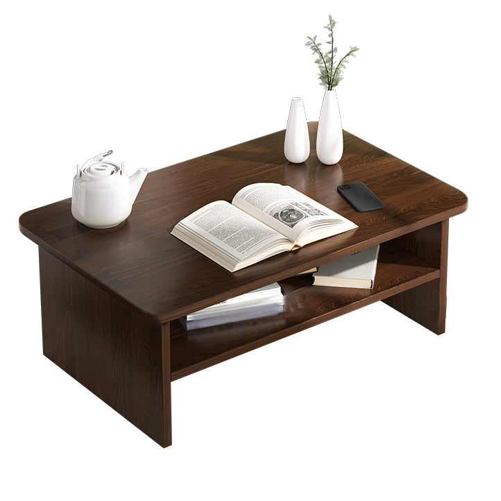 Contemporary Wooden Writing Desk Sled Home Rectangular Office Desk