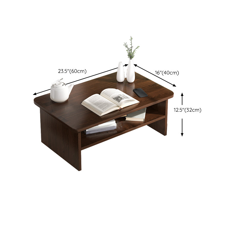 Contemporary Wooden Writing Desk Sled Home Rectangular Office Desk