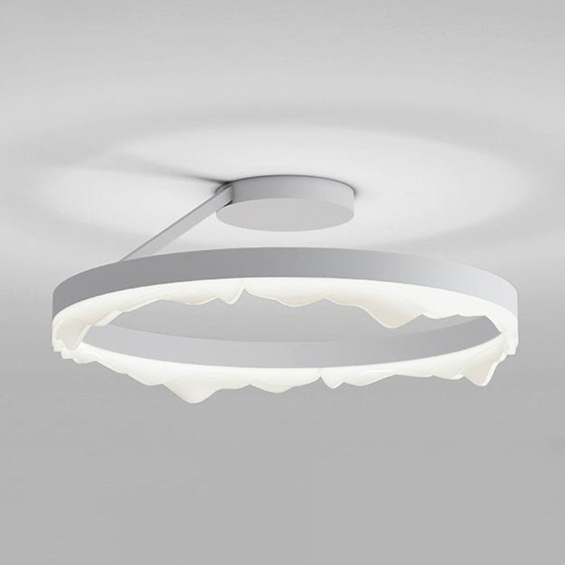 Modern Flush Mount Lighting Black/White LED Ceiling Light for Kitchen