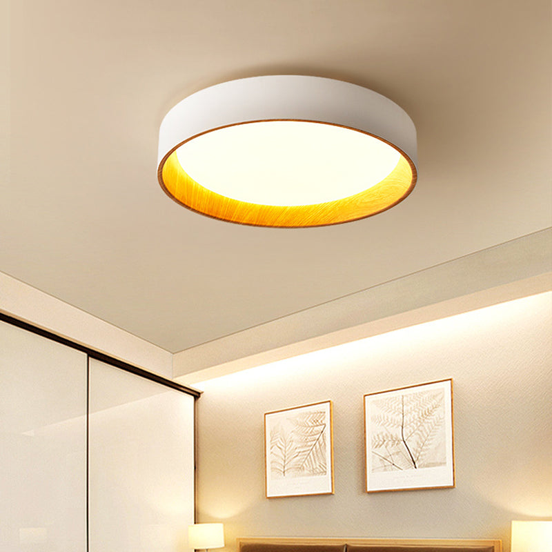 White Modernism Ceiling Light LED Flush Mount Lighting for Home Hallway