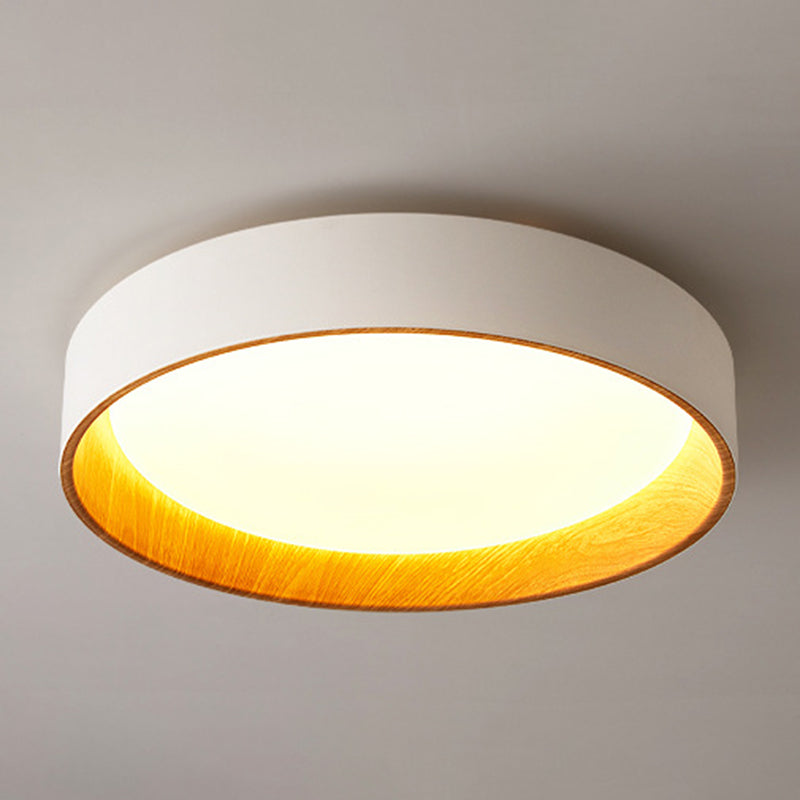 White Modernism Ceiling Light LED Flush Mount Lighting for Home Hallway