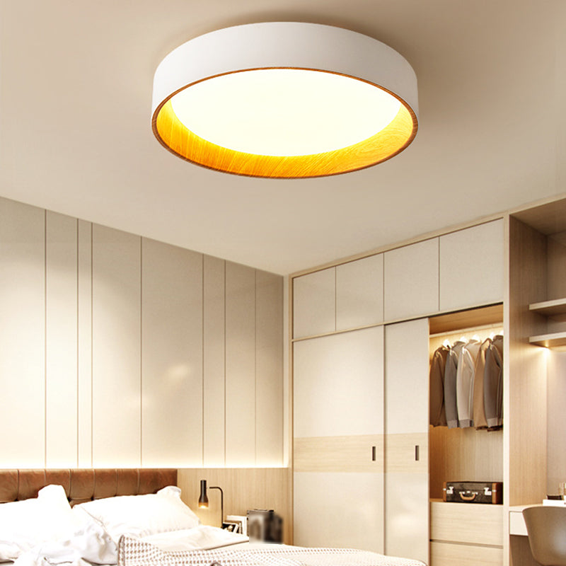 White Modernism Ceiling Light LED Flush Mount Lighting for Home Hallway