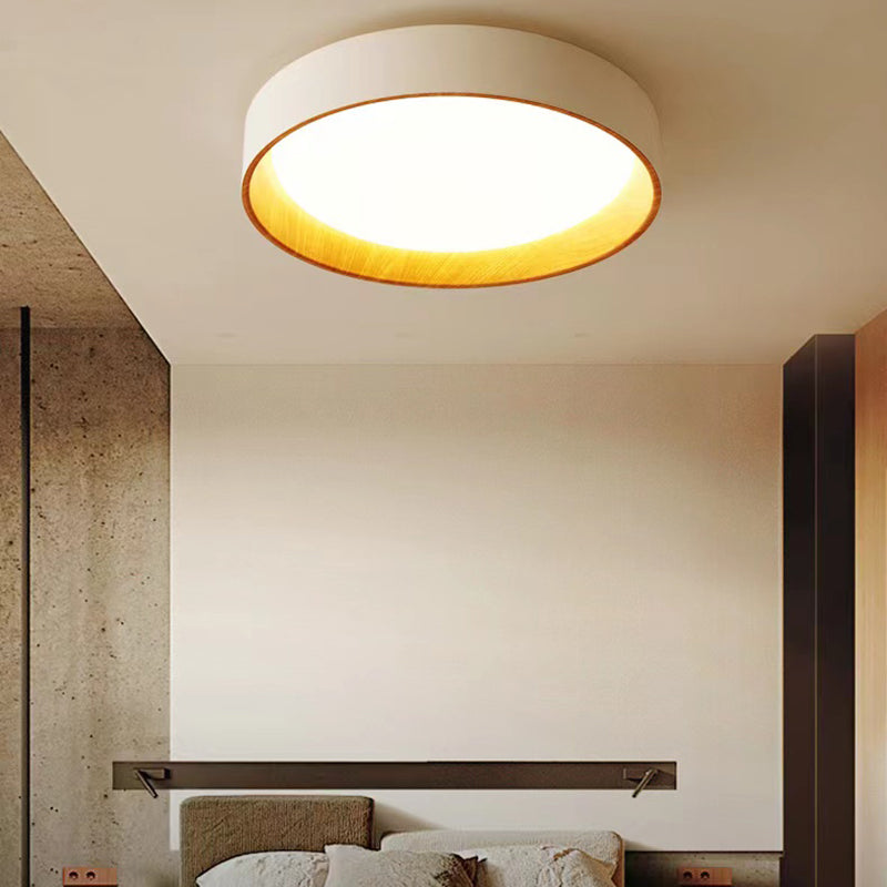 White Modernism Ceiling Light LED Flush Mount Lighting for Home Hallway