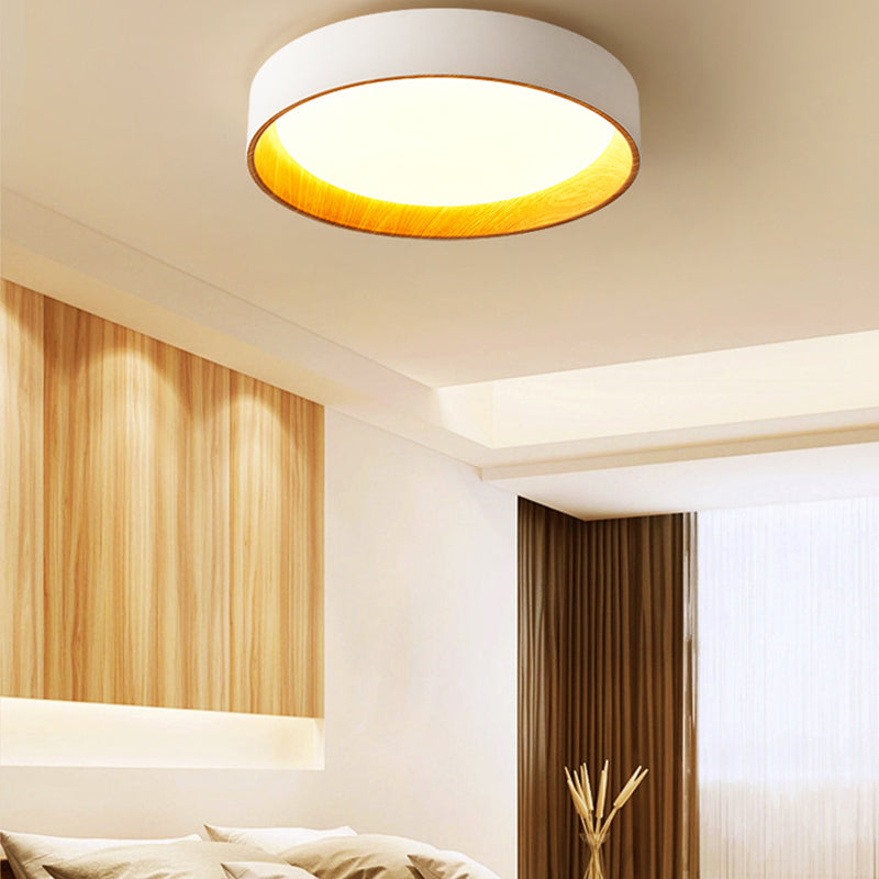 White Modernism Ceiling Light LED Flush Mount Lighting for Home Hallway