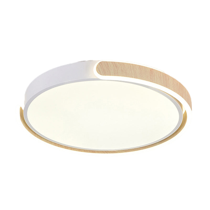 LED White Ceiling Light Modern Acrylic Flush Mount Lighting for Room