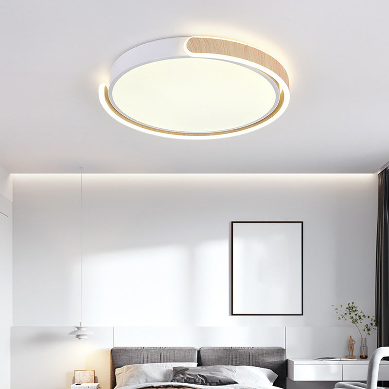 LED White Ceiling Light Modern Acrylic Flush Mount Lighting for Room