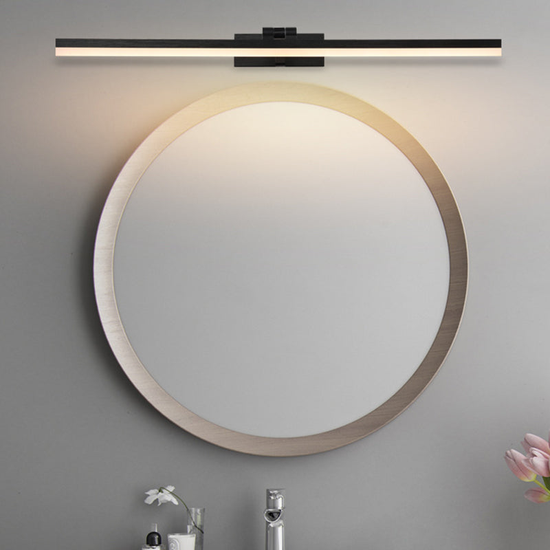 Contemporary Vanity Lights Streamlined LED Wall Light Fixtures for Bathroom