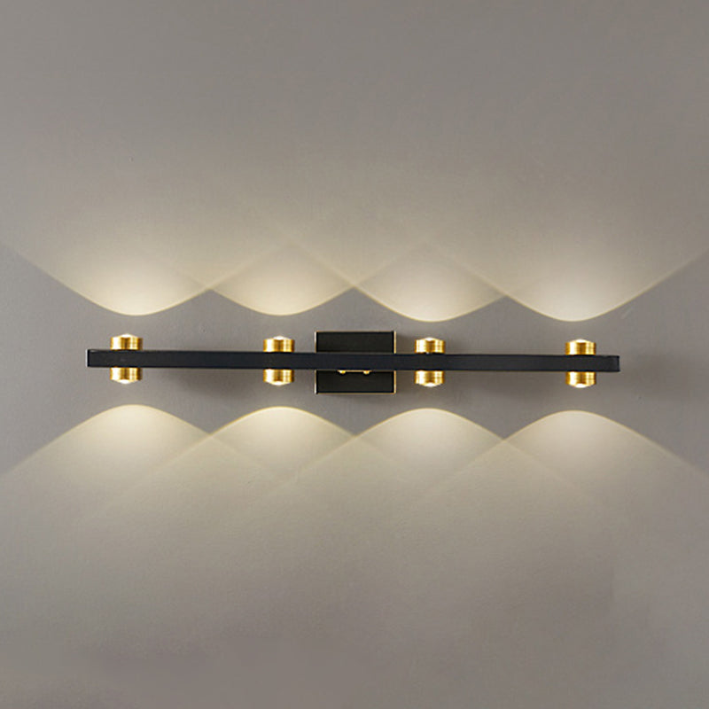 Ultra-Contemporary Vanity Lights Metal LED Wall Light Fixtures for Bathroom