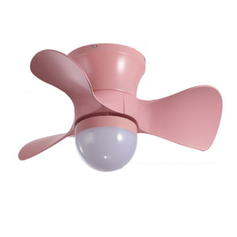 Nordic Style Ceiling Fan Lamp Ball Shape Ceiling Fan Light for Children's Room