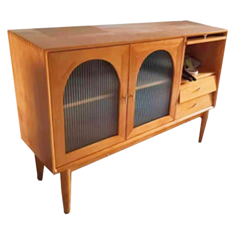 Modern Sideboard Buffet Cabinets Drawers and Doors Pine Buffet Sideboard