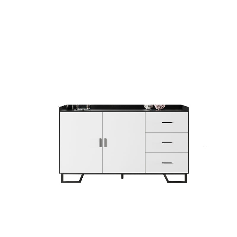 Modern Sideboard Buffet Drawers and Doors Cabinets Buffet Sideboard