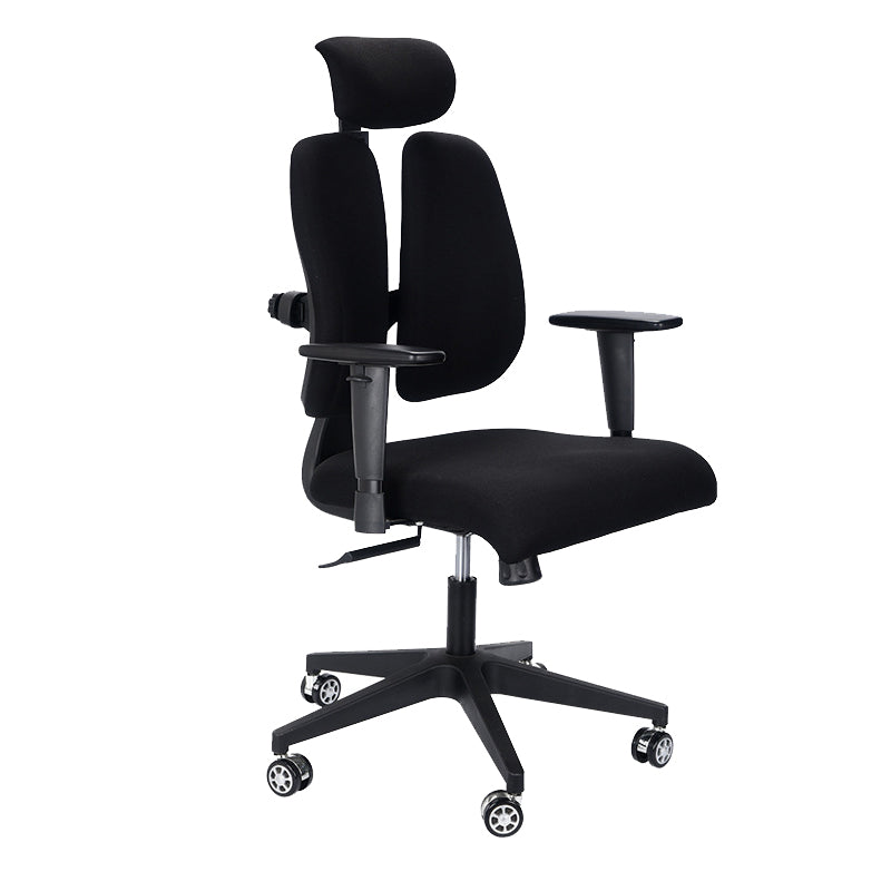 Modern Desk Chair Mesh Executiver Chair High-Back Chair in Black