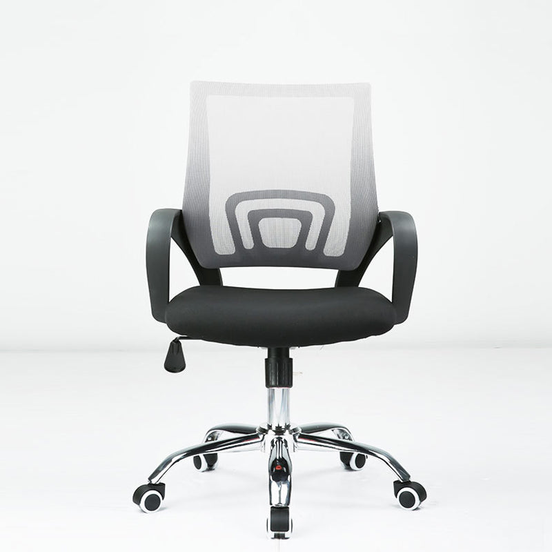 Contemporary Desk Chair Mid Back Breathable AirGrid Office Chair