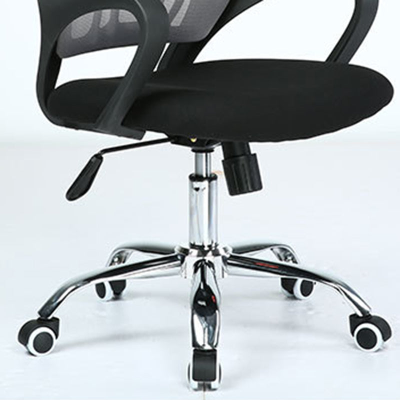 Contemporary Desk Chair Mid Back Breathable AirGrid Office Chair