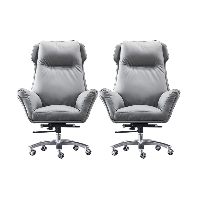 Modern Executive Swivel Office Chair High Back Armless Managers Chair