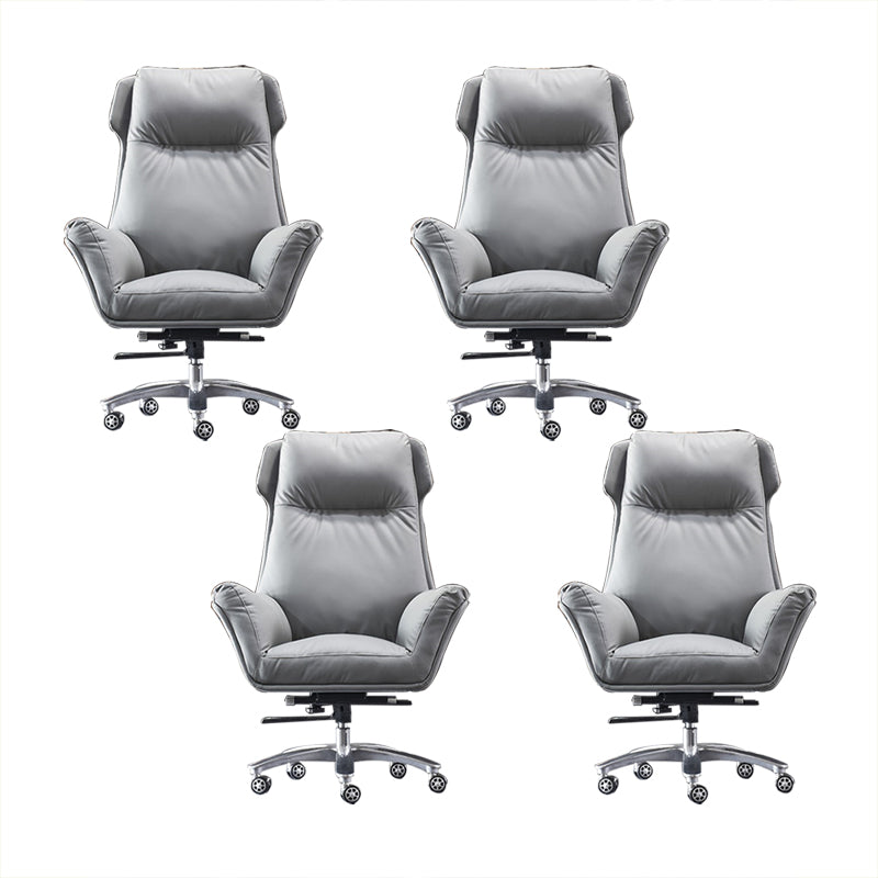 Modern Executive Swivel Office Chair High Back Armless Managers Chair