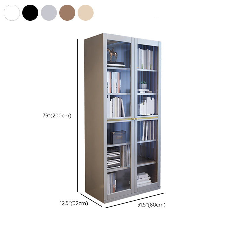 Scandinavian Display Stand 12.5" W Standard Display Cabinet with Door