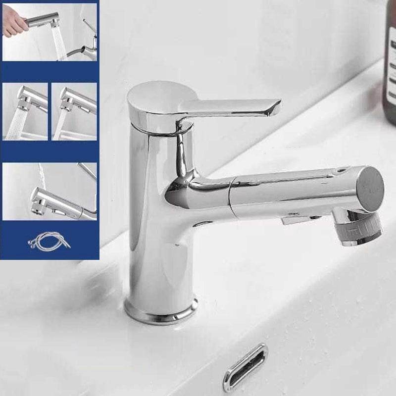 Modern Design Bathroom Faucet Single Handle Faucet with Water Hose