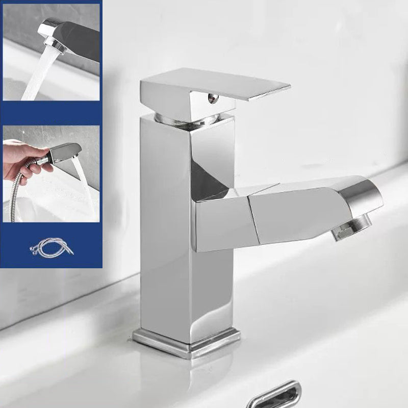 Modern Design Bathroom Faucet Single Handle Faucet with Water Hose