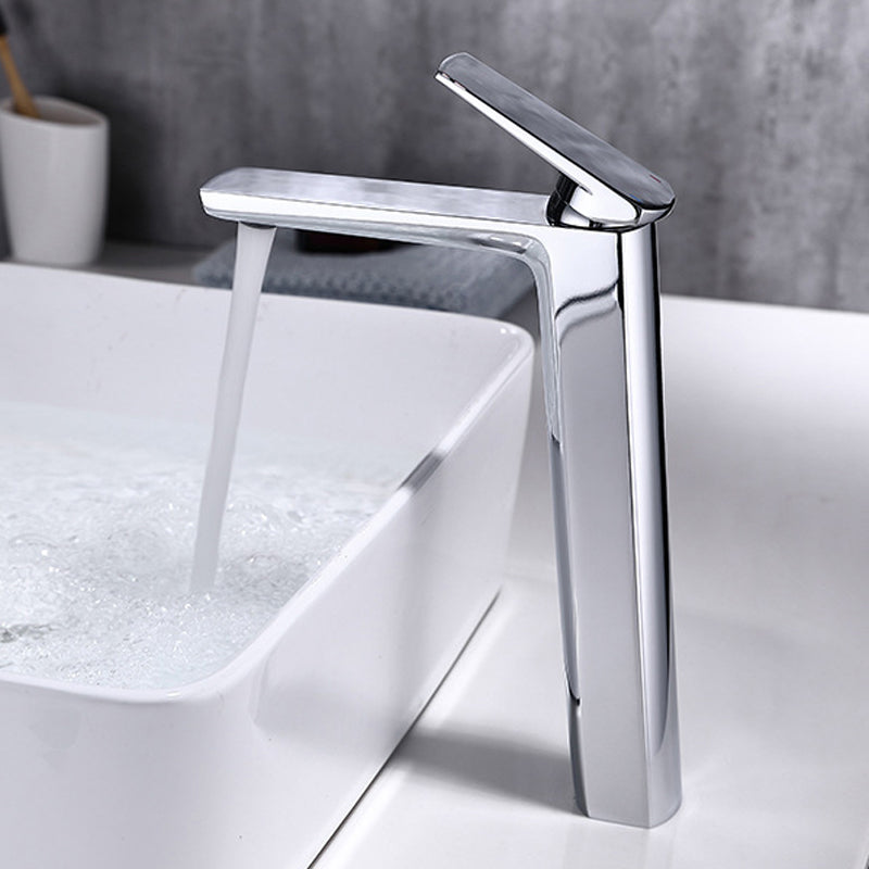 Glam Sink Faucet Brass Lever Handles Vessel Sink Bathroom Faucet