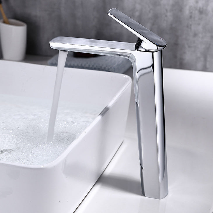 Glam Sink Faucet Brass Lever Handles Vessel Sink Bathroom Faucet