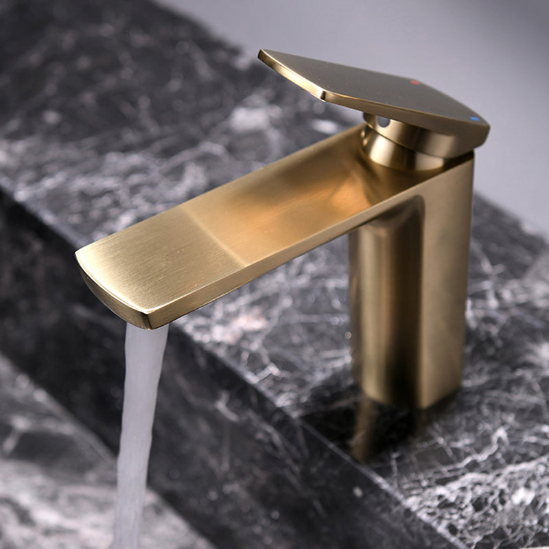 Glam Sink Faucet Brass Lever Handles Vessel Sink Bathroom Faucet