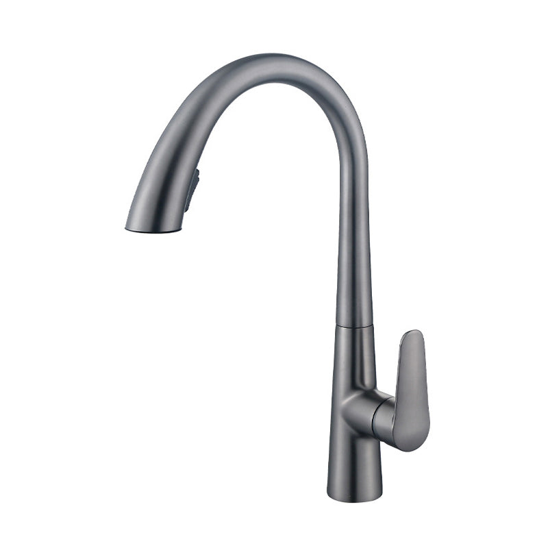 Single Handle Kitchen Faucet Pull Down Faucet with Pull out Sprayer