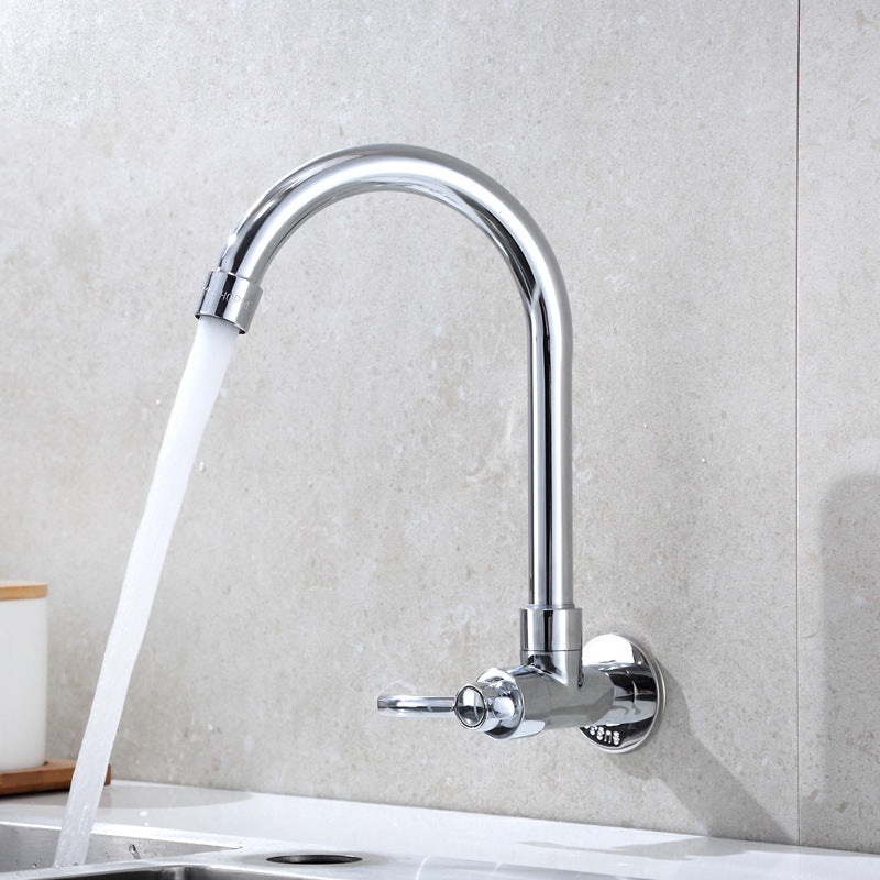 Modern Pull Down One Handle Wall-mounted Pot Filler Low Profile Bar Faucet