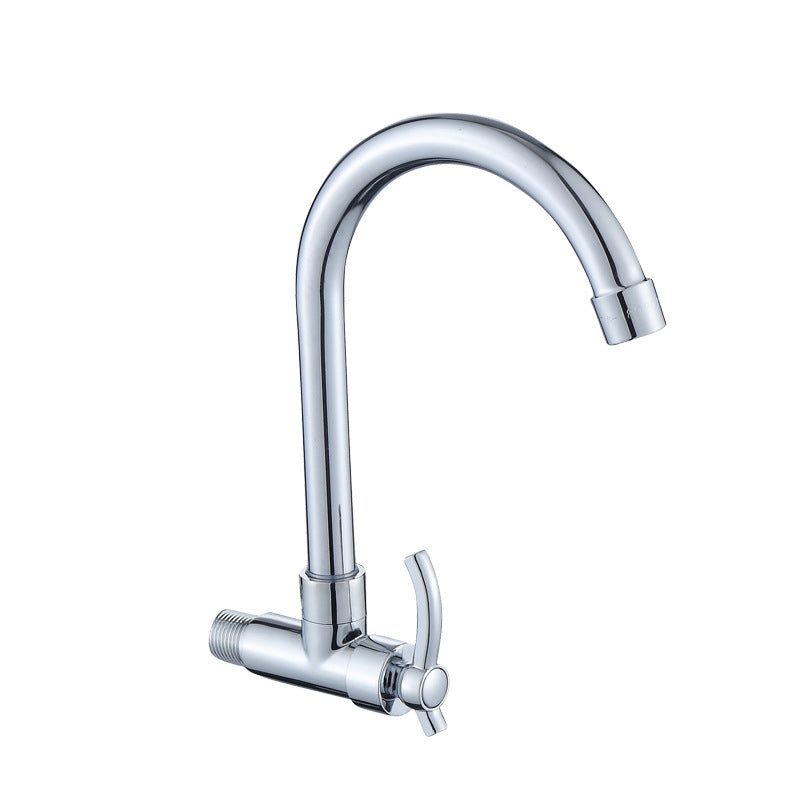 Modern Pull Down One Handle Wall-mounted Pot Filler Low Profile Bar Faucet