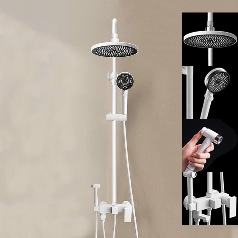 Modern Shower System Handheld Shower Head Slide Bar Wall Mounted Shower Set