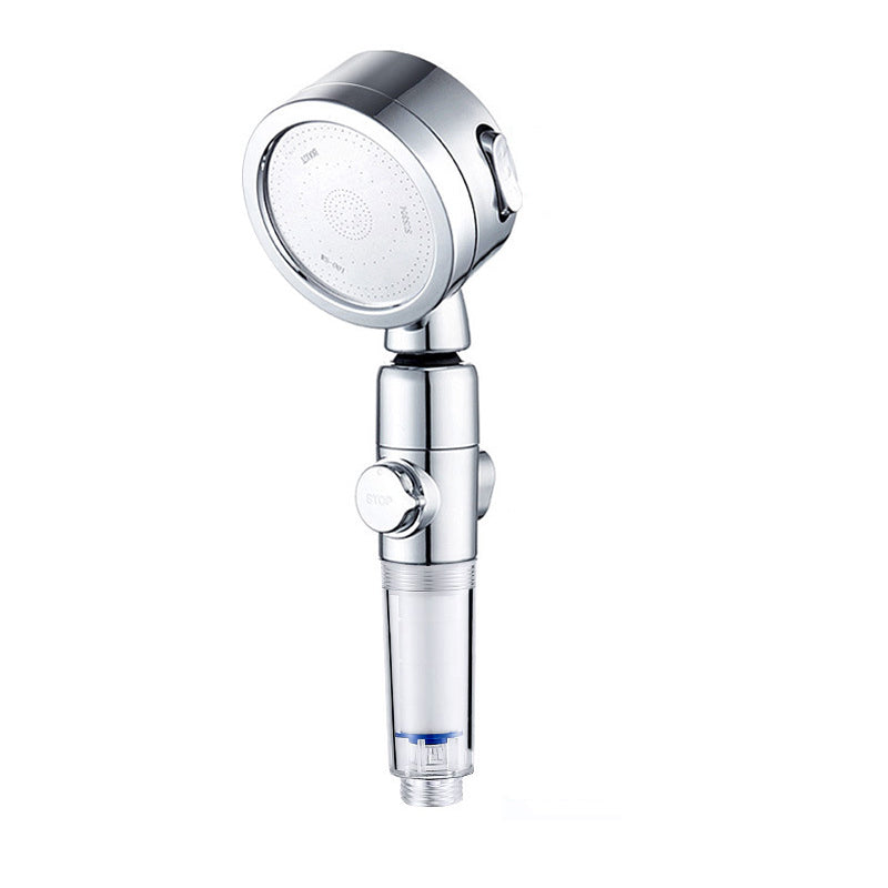 Contemporary Style Shower Head Metal Bathroom Handheld Shower Head