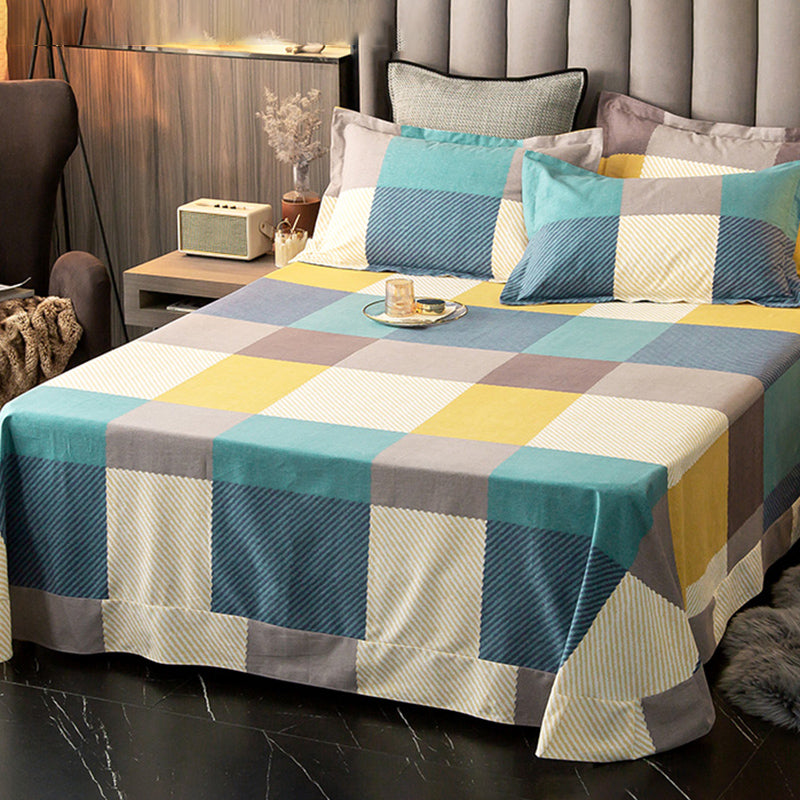 Bed Sheet Set Breathable Non-Pilling Cotton Fade Resistant Printed Sheets