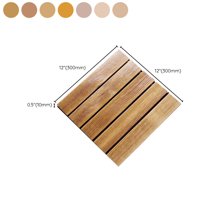 Modern Solid Wood Laminate Plank Flooring Medium Waterproof Laminate Floor