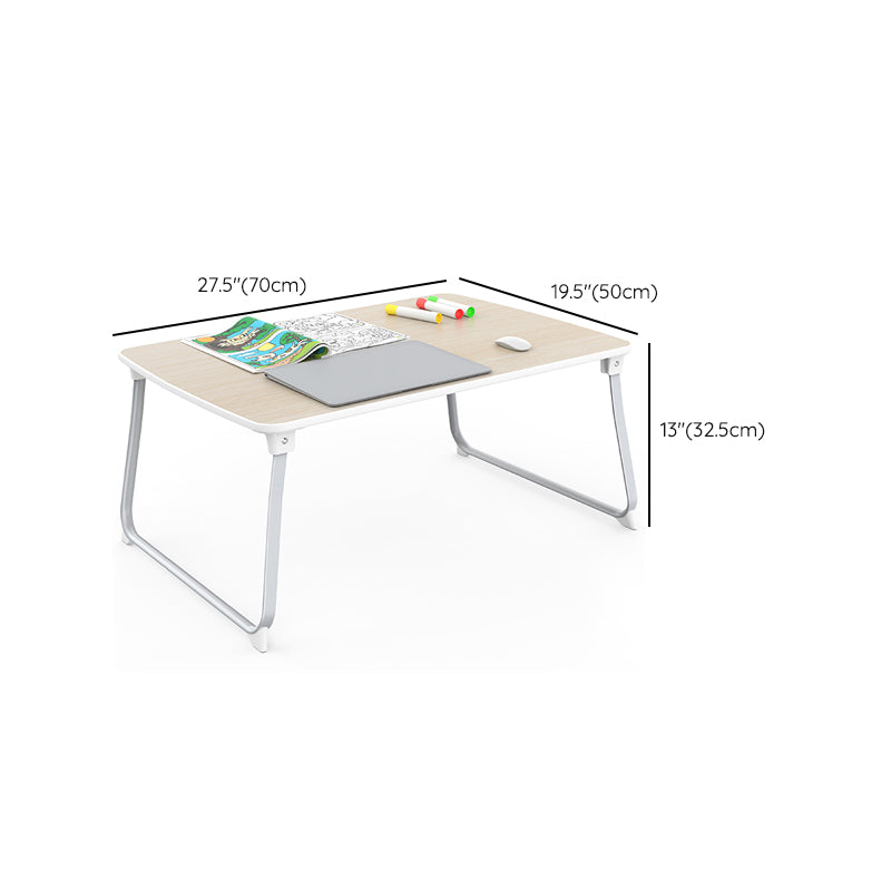 Manufactured Wood Writing Desk Floating Rectangular Laptop Table