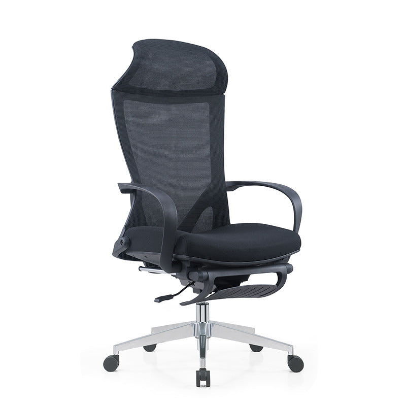 Modern Desk Chair Mesh Conference Chair High Back Chair in Black