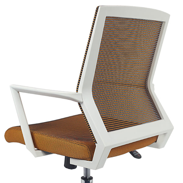 Modern Ergonomic Mesh Task Chair Office Fixed Arms Swivel Chair