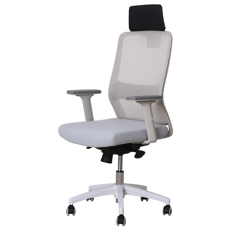 Modern Desk Chair Mesh Ergonomic Conference Chair Mid-Back Chair with Wheels