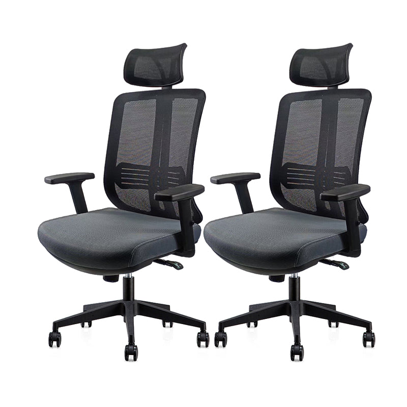 Modern Desk Chair Mesh Conference Chair Mid/High-Back Chair with Wheels