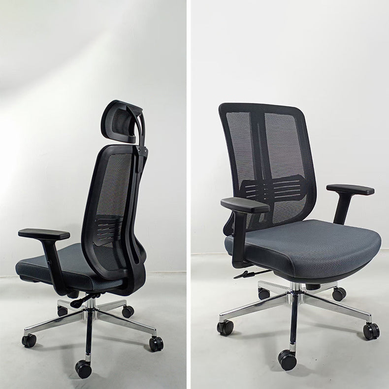 Modern Desk Chair Mesh Conference Chair Mid/High-Back Chair with Wheels