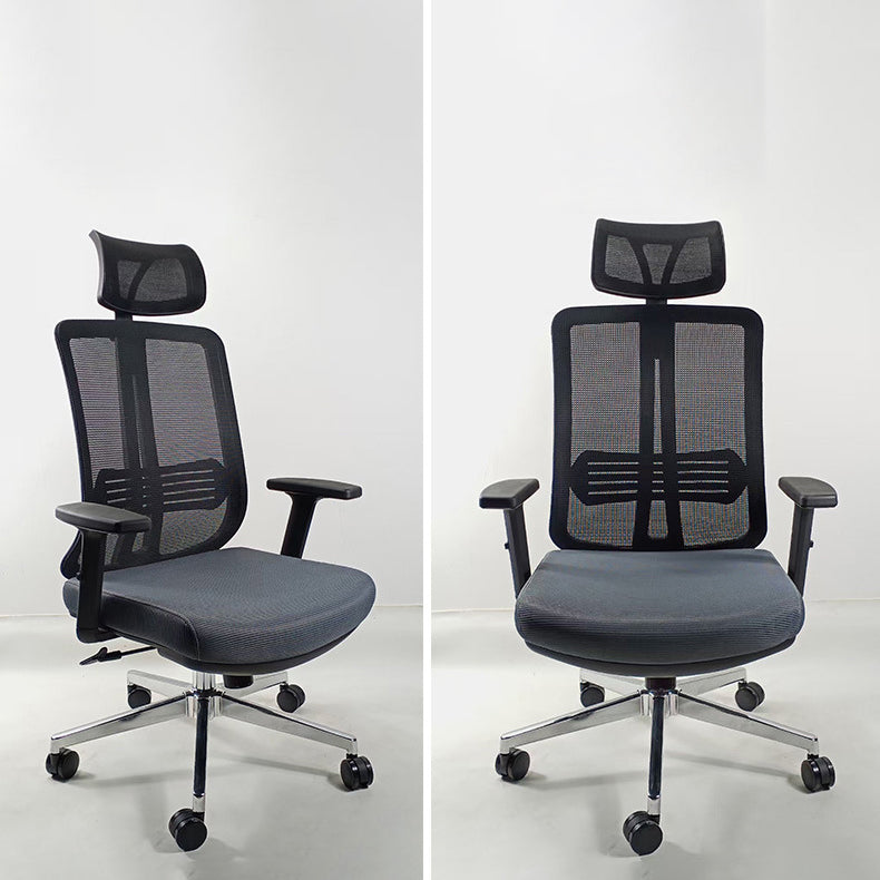 Modern Desk Chair Mesh Conference Chair Mid/High-Back Chair with Wheels