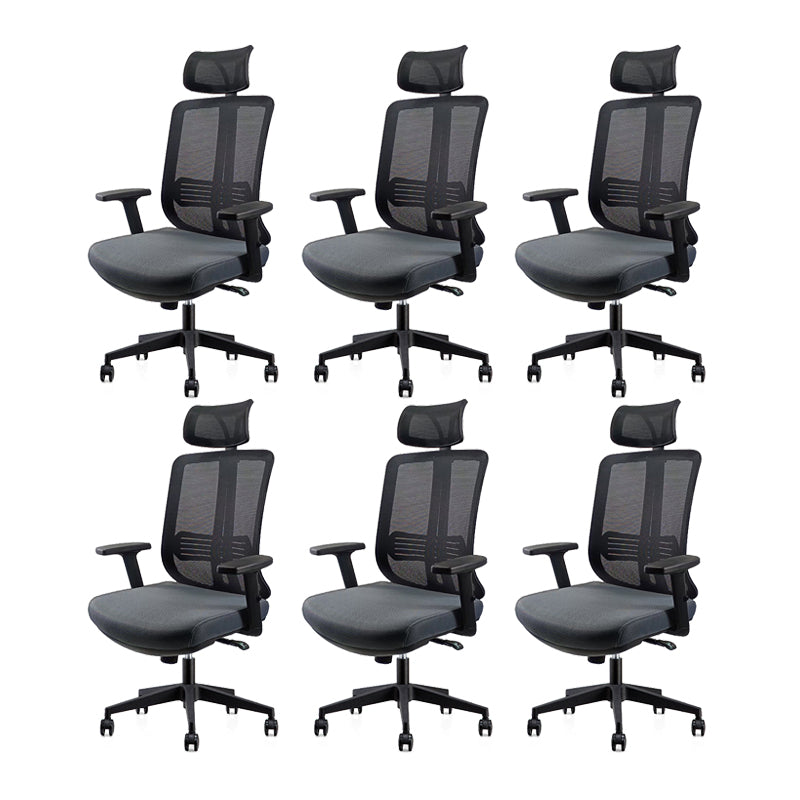 Modern Desk Chair Mesh Conference Chair Mid/High-Back Chair with Wheels