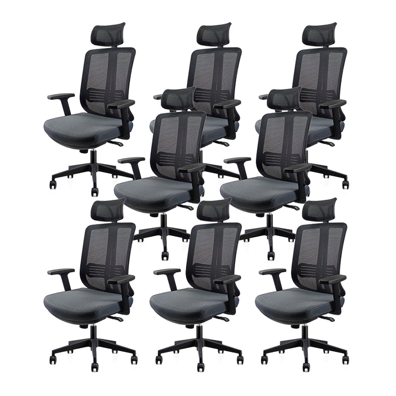 Modern Desk Chair Mesh Conference Chair Mid/High-Back Chair with Wheels