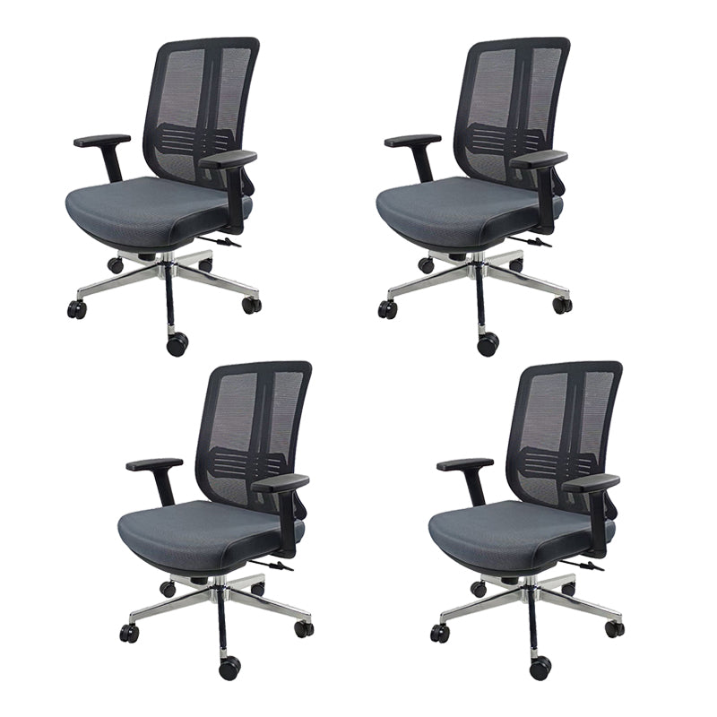 Modern Desk Chair Mesh Conference Chair Mid/High-Back Chair with Wheels