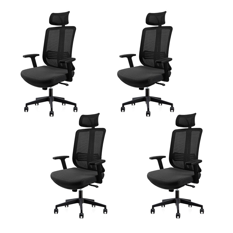 Modern Desk Chair Mesh Conference Chair Mid/High-Back Chair with Wheels