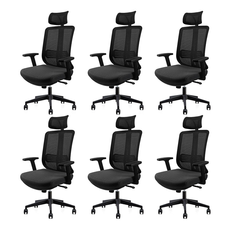 Modern Desk Chair Mesh Conference Chair Mid/High-Back Chair with Wheels